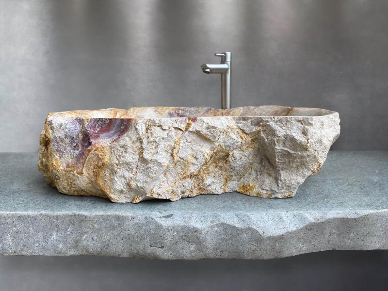 MULTICOLOR STONE SINK CATANIA - Arrelart