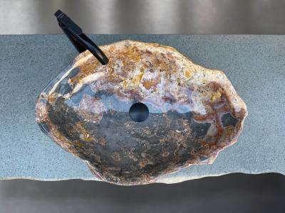 LAVANDINO UNICO IN PIETRA NATURALE PANCA WARNA - Arrelart