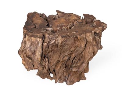 SGABELLO ORGANICO IN LEGNO DI TEAK