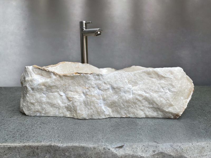 LAVABO LUMINOSO DE PIEDRA MONDELLO