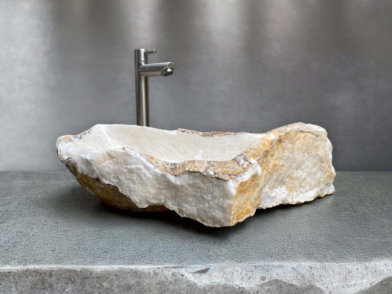 LAVABO LUMINOSO DE PIEDRA MONDELLO