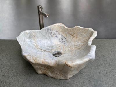 Lavabo de Piedra de Mármol Rosea - Arrelart