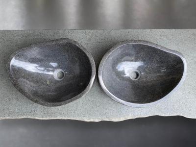 SET WASHBASIN RIVER STONE RIVER