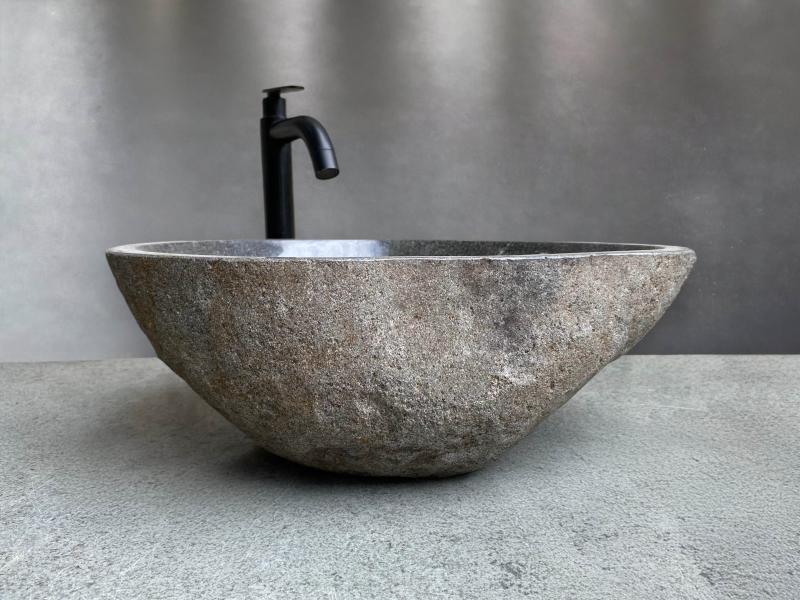 SET WASHBASIN RIVER STONE RIVER