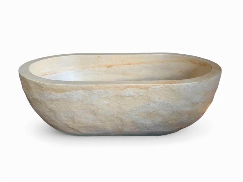 Freestanding Bathtub of Stone Sardinia - Arrelart