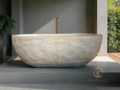 FREESTANDING STONE BATHTUB SARDINIA