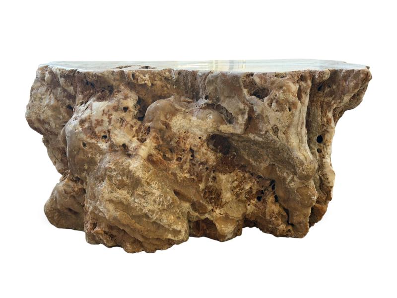 TABLE BASSE SOLIDE EN PIERRE BULGARIE