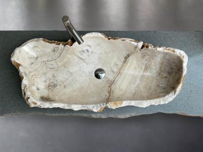 LAVABO DE PIEDRA BLANCO ROMA