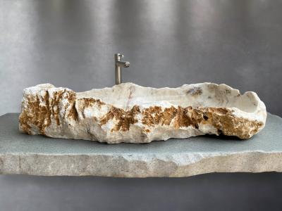 WHITE STONE WASHBASIN ROME