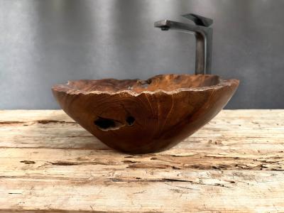 LAVABO DA APPOGGIO IN LEGNO  DI TEAK GYALA