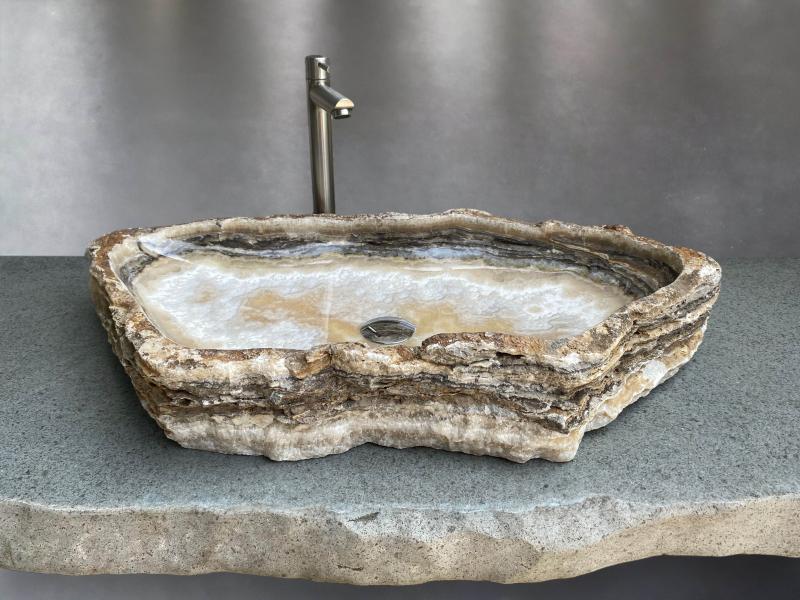 LAVABO SELECTO DE PIEDRA NATURAL MONTCLAR