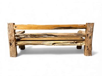 BUY NATURAL TEAK BENCH DALIA