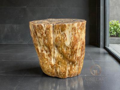 MESITA DE TRONCO DE MADERA TALASA