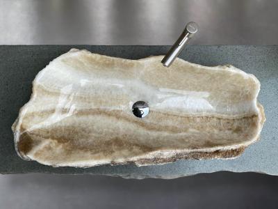 Lavabo Grande de Piedra Blanca