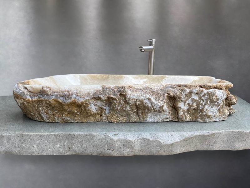 Lavabo Grande de Piedra Natural - Hawer