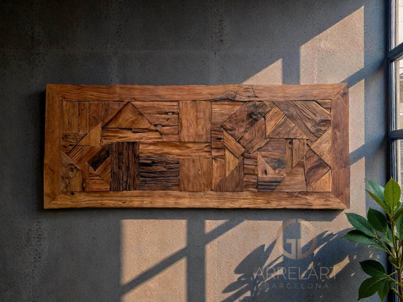 PANNELLO IN TEAK RICICLATO ANNECY