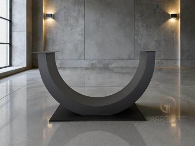 PIES DE MESA METAL LACADO LUNA