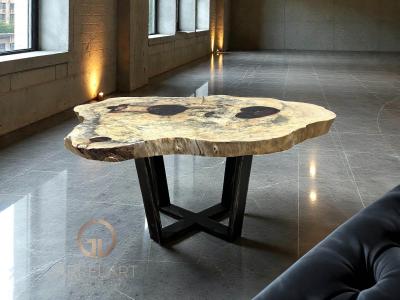 COUCHTISCH AUS TAMARINDENHOLZ BIBURY