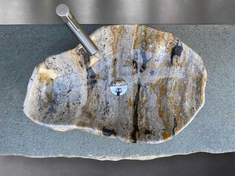 LAVABO DA APPOGGIO IN PIETRA NATURALE GALWAY