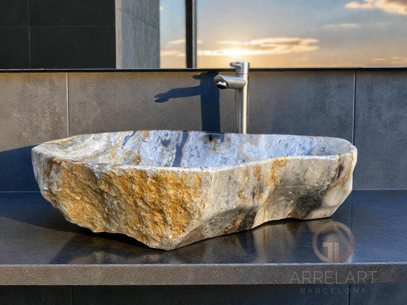 LAVABO SELECTO DE PIEDRA NATURAL GALWAY