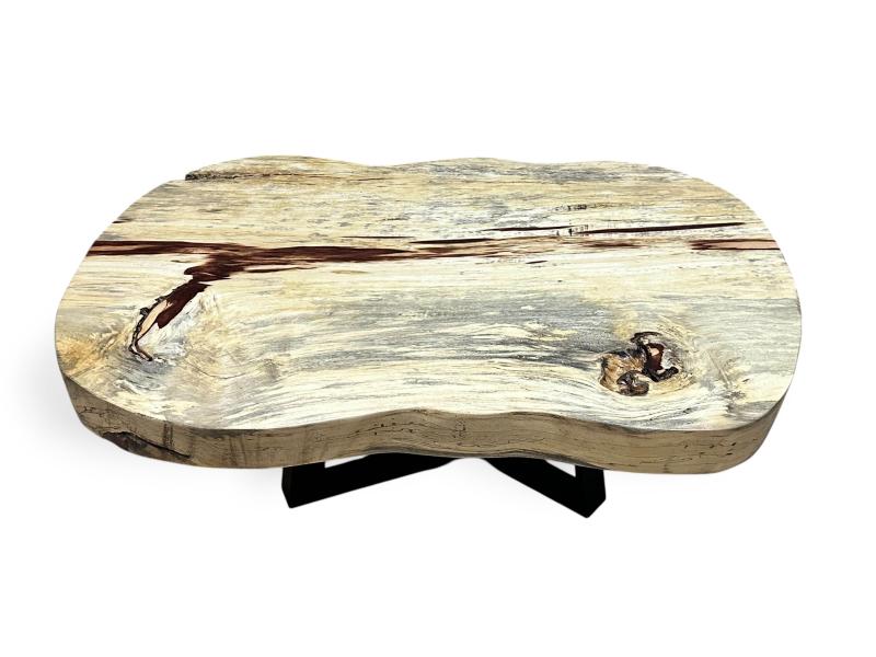 EXOTICA MESA DE CENTRO DE MADERA RUSTICA