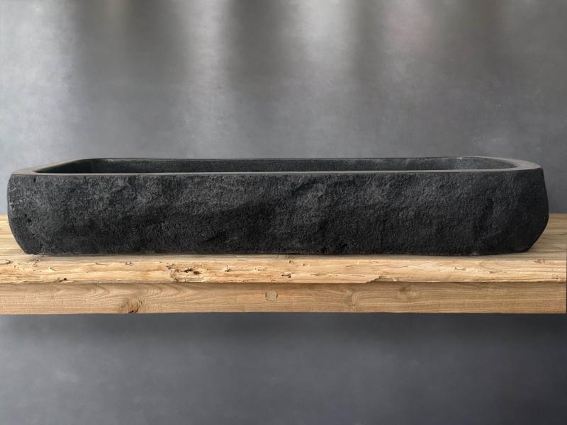 LAVABO DE GRAN TAMAÑO NEGRO GANVIE