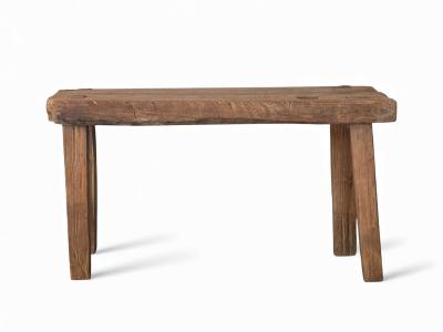 RUSTIC WOODEN BENCH