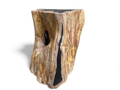 Taburete Orgánico de Xilópalo Natural - Arrelart