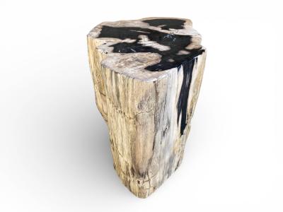 TABOURET EXCLUSIF EN BOIS PETRIFIE NARBONA