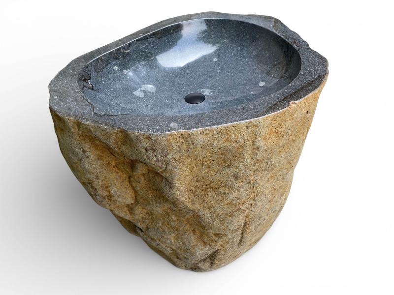 LAVABO SUR PIED EN PIERRE POTENZA