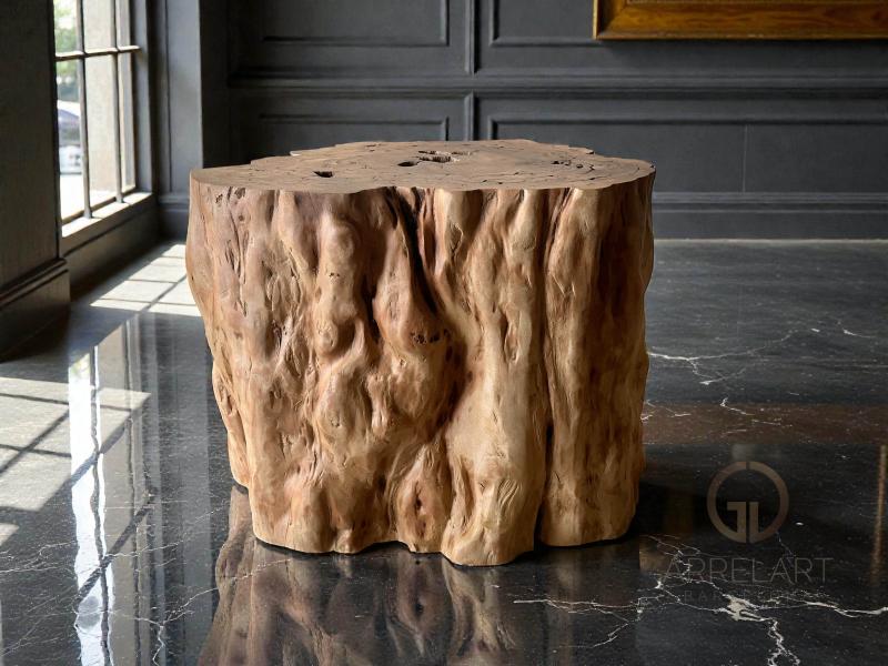 MESA DE CENTRO ATEMPORAL DE MADERA MACIZA BEYNAC