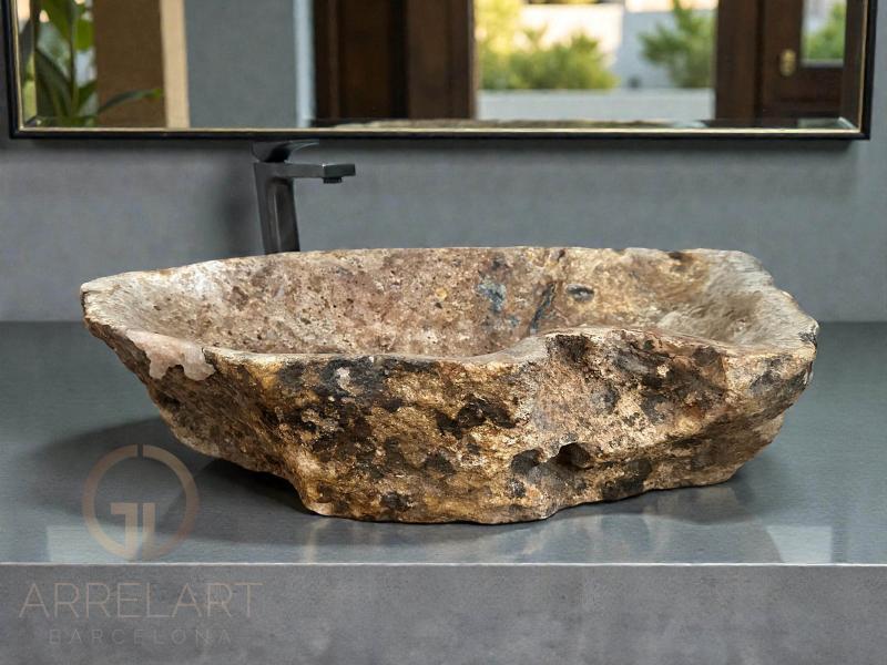 MINERAL ROCK WASHBASIN PANCA WARNA MARBELLA