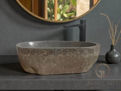 LAVABO DE PIEDRA ESTILO NATURAL QUEEN