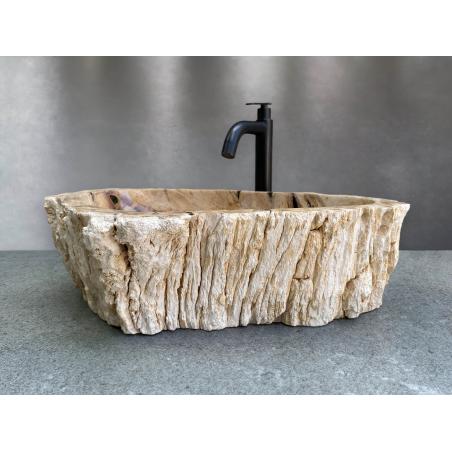 Waschbecken Aus Versteinertem Holz