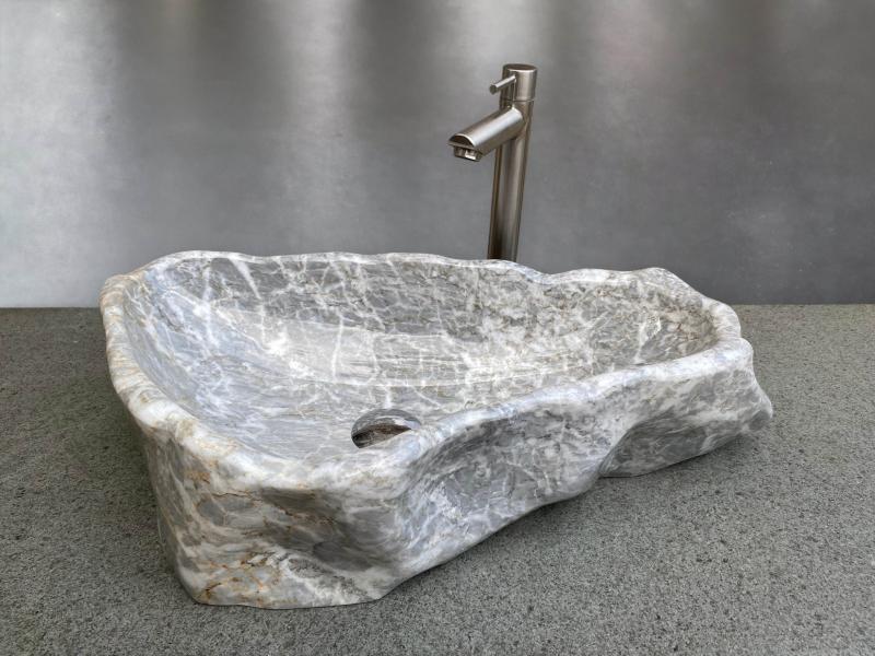 SKULPTURALES MARMOR WASCHBECKEN TRASTEVERE