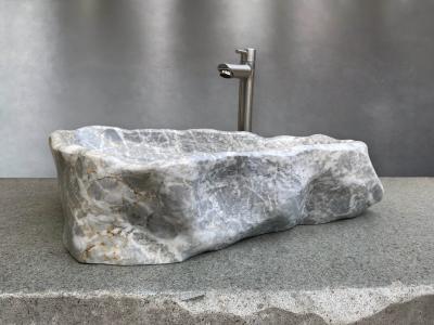 LAVABO SCULTOREO IN MARMO TRASTEVERE