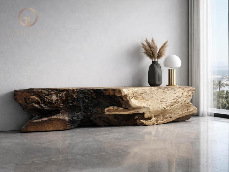 OVERSIZED WOOD CONSOLE MARYLEBONE