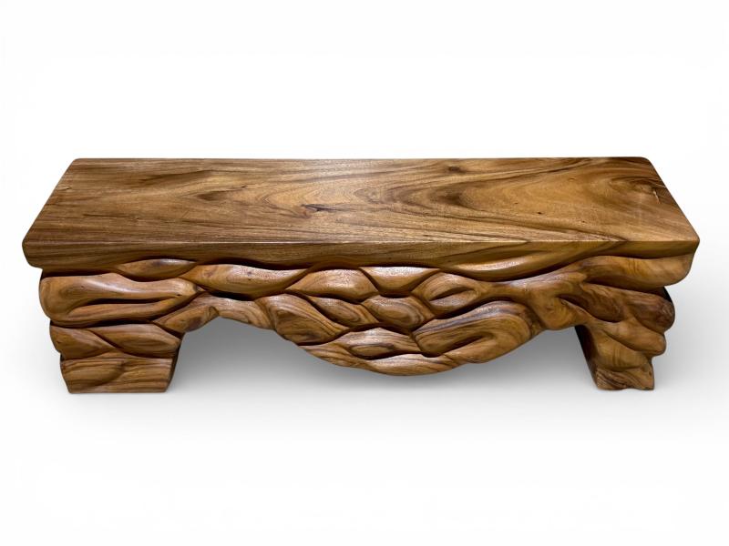 MEUBLE BAS ARTISANAL EN BOIS LIVERPOOL