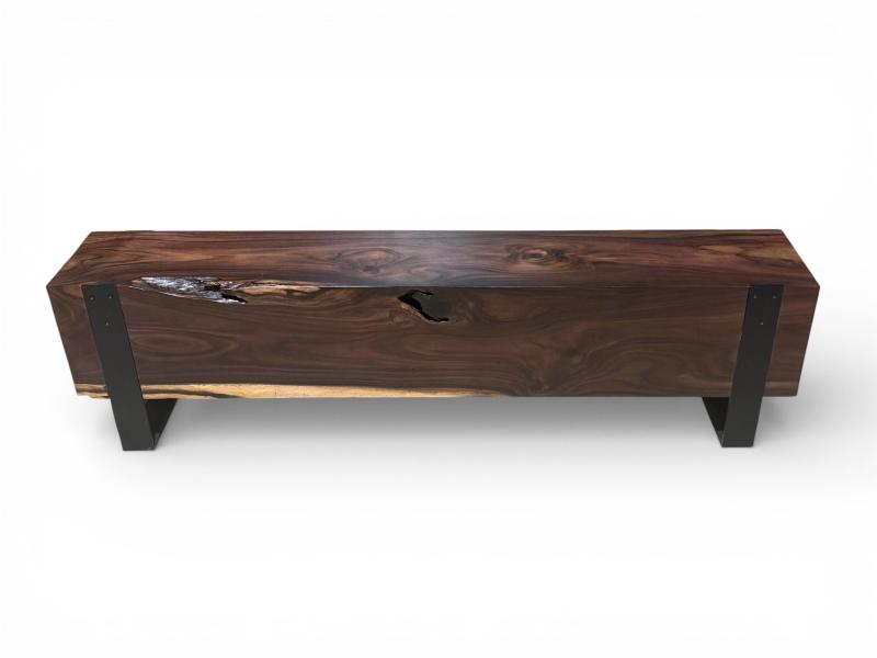 CREDENZA SCURA IN LEGNO CHANIA