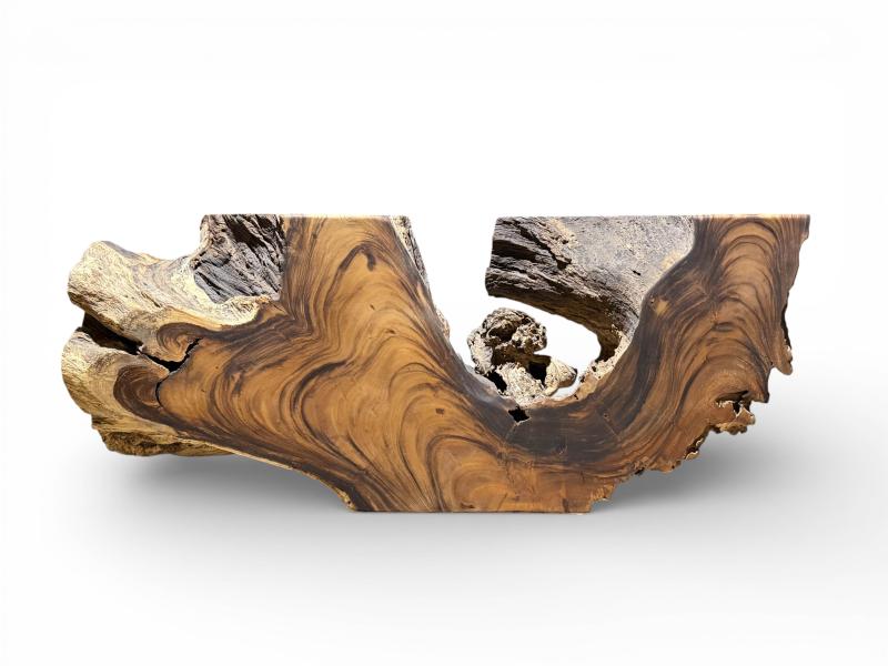 CONSOLA DE MADERA MACIZA DARUMA