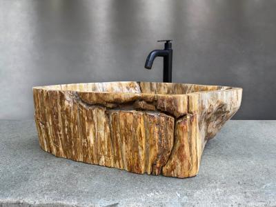 AUTHOR SINK IN PETRIFIED WOOD RIBEIRA