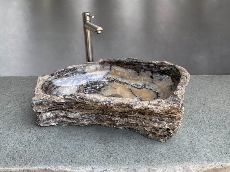 LAVABO DE PEDRA D'ONIX EVAN