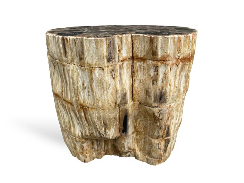 TABOURET JOYAU EN BOIS PÉTRIFIÉ GRIMAUD