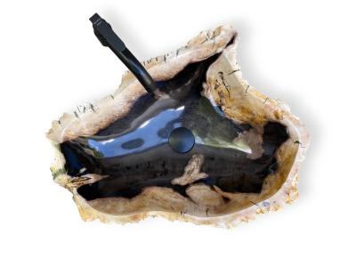 FOSSILIZED WOOD SINK LEWIS