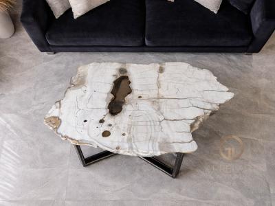 TAVOLINO IN PIETRA BIANCA BAUSEN