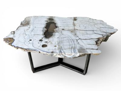 MESA DE PIEDRA BLANCA BAUSEN