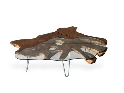 TABLE BASSE DE DESIGN NATUREL ARIANE