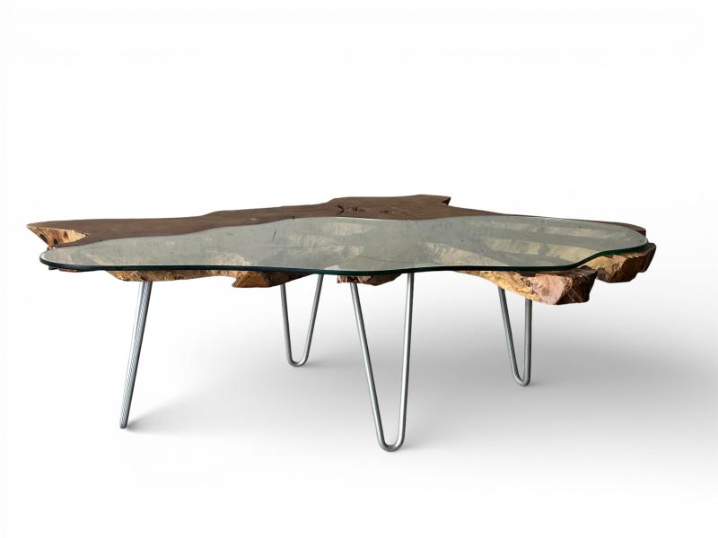 TAVOLINO DA CAFFE DI DESIGN NATURALE ARIANE