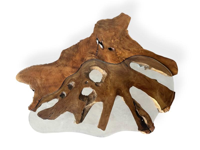 COUCHTISCH MIT NATÜRLICHEM DESIGN ARIANE