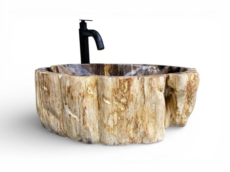 LAVABO EN TONOS TIERRA ORTIGIA